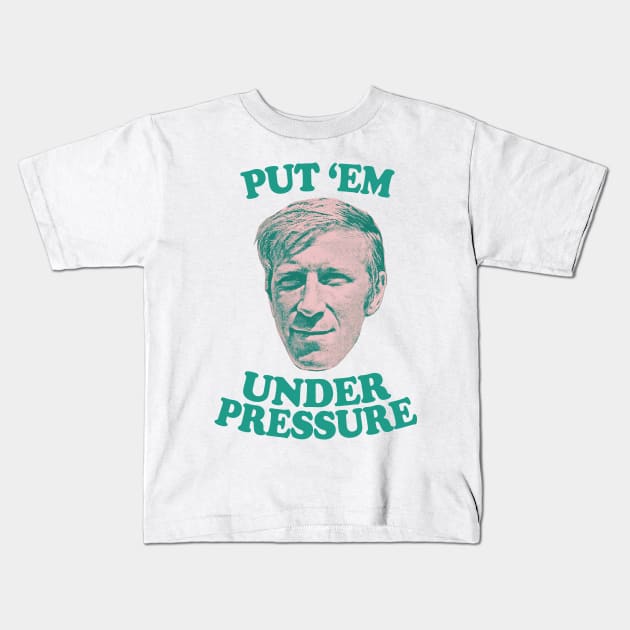 "Put 'Em Under Pressure" / Irish Football Pride Kids T-Shirt by feck!